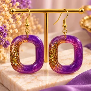 Purple Earing-1