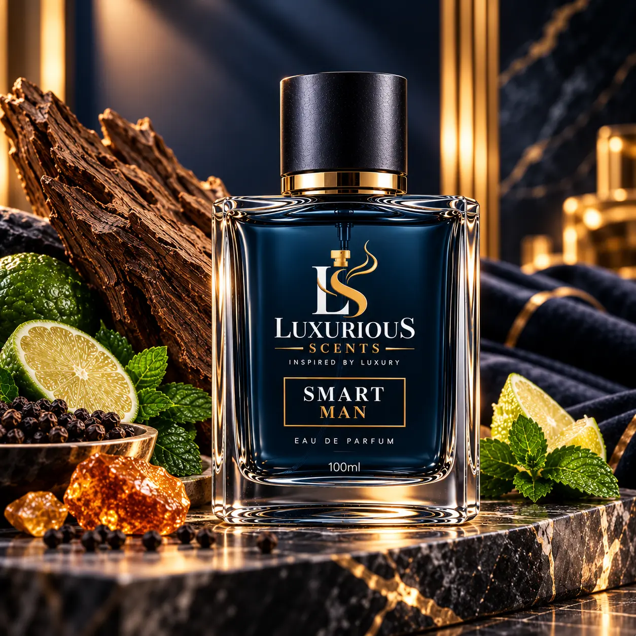 Smart Man Perfume for Men – Luxury Inspired Eau de Parfum | Luxurious Scents – 30ml, 50ml & 100ml - Image 2
