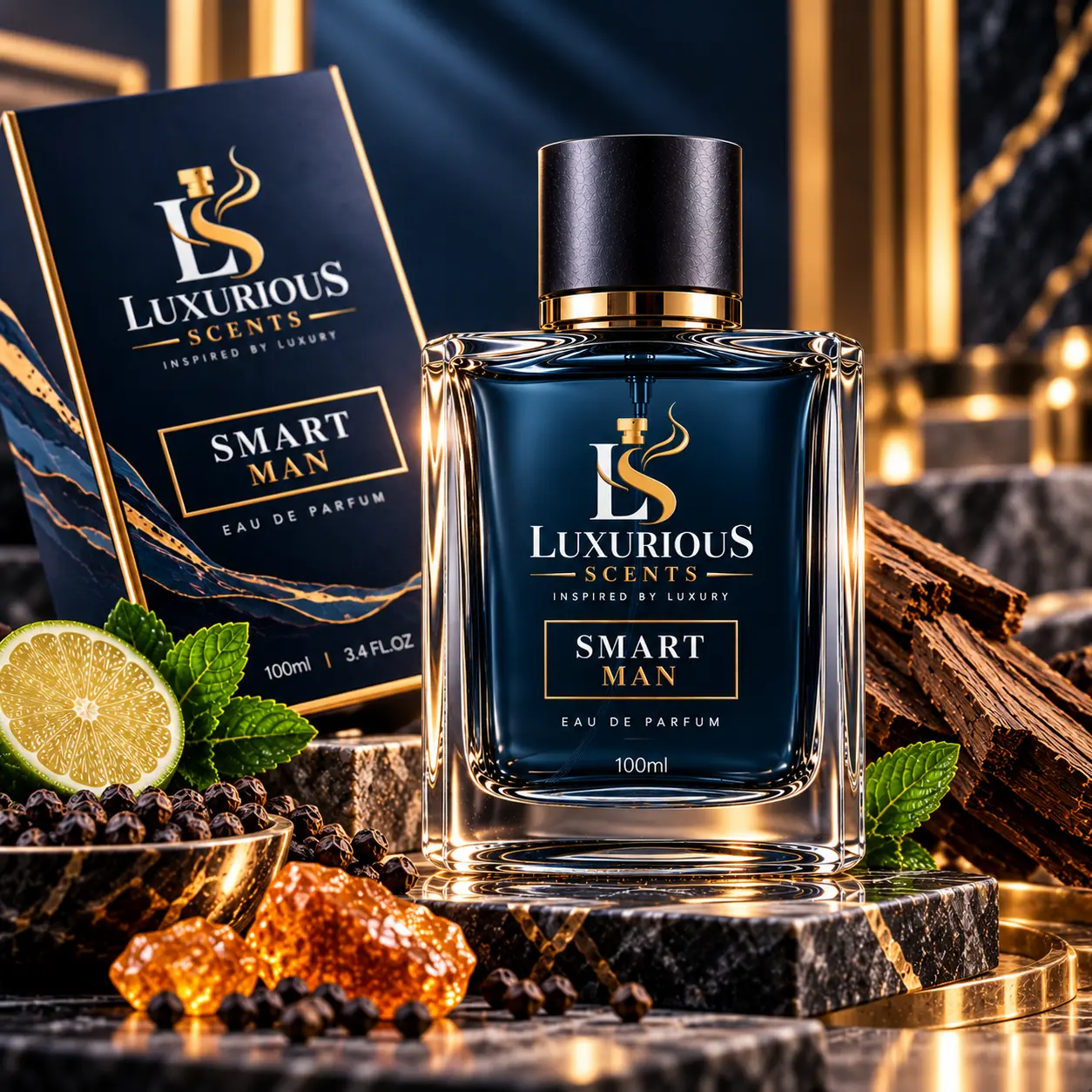 Smart Man Perfume for Men – Luxury Inspired Eau de Parfum | Luxurious Scents – 30ml, 50ml & 100ml - Image 3