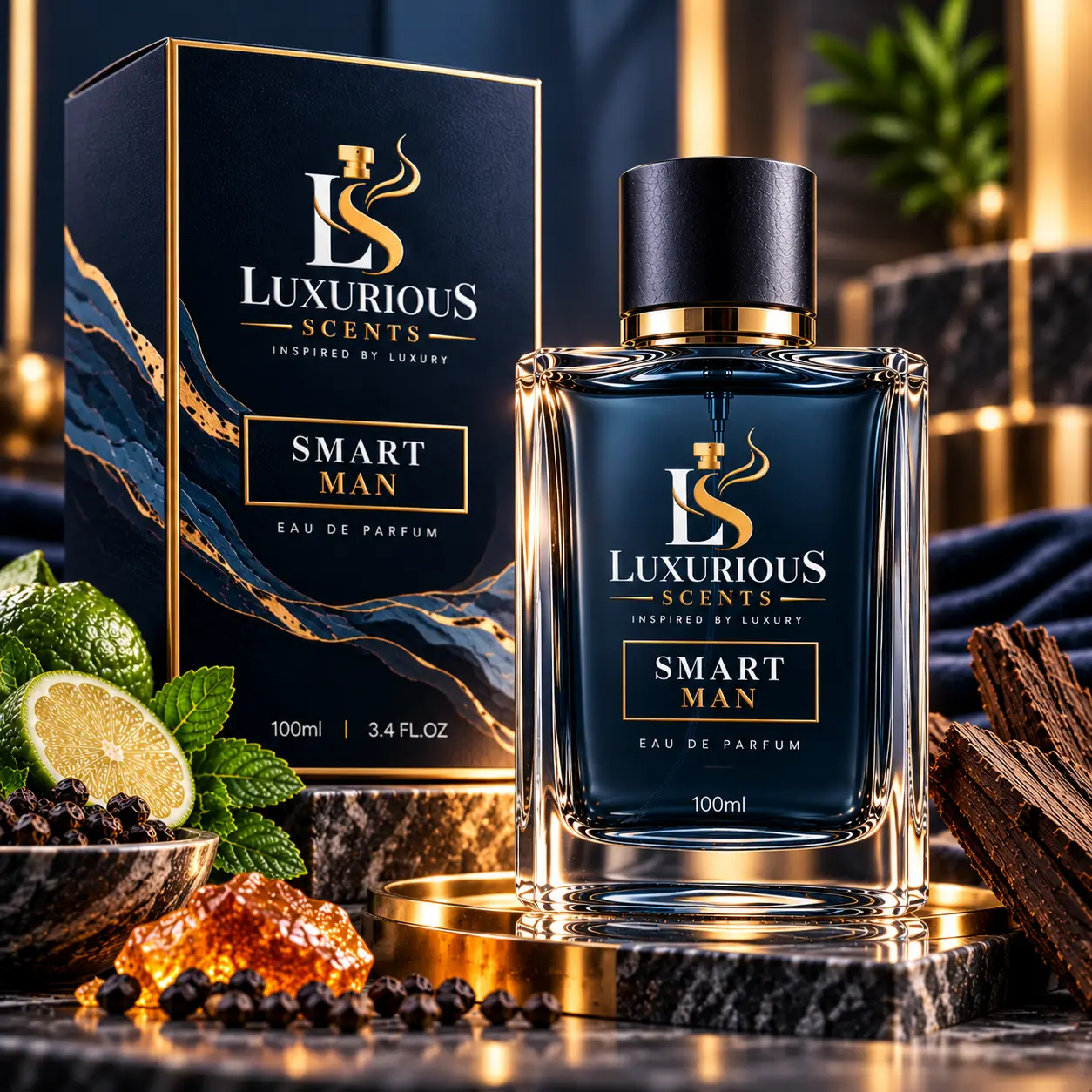 Smart Man Perfume for Men – Luxury Inspired Eau de Parfum | Luxurious Scents – 30ml, 50ml & 100ml - Image 4